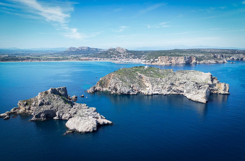 Imatge aèrea de les Illes Medes